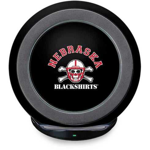 University of Nebraska Blackshirts Fast Charge Wireless Charging Stand Skin